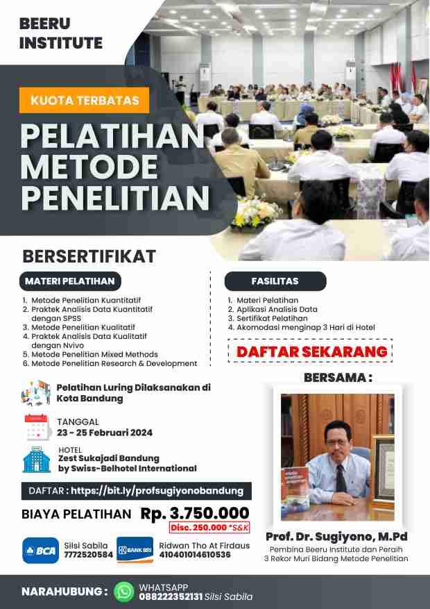 Pelatihan Metode Penelitian