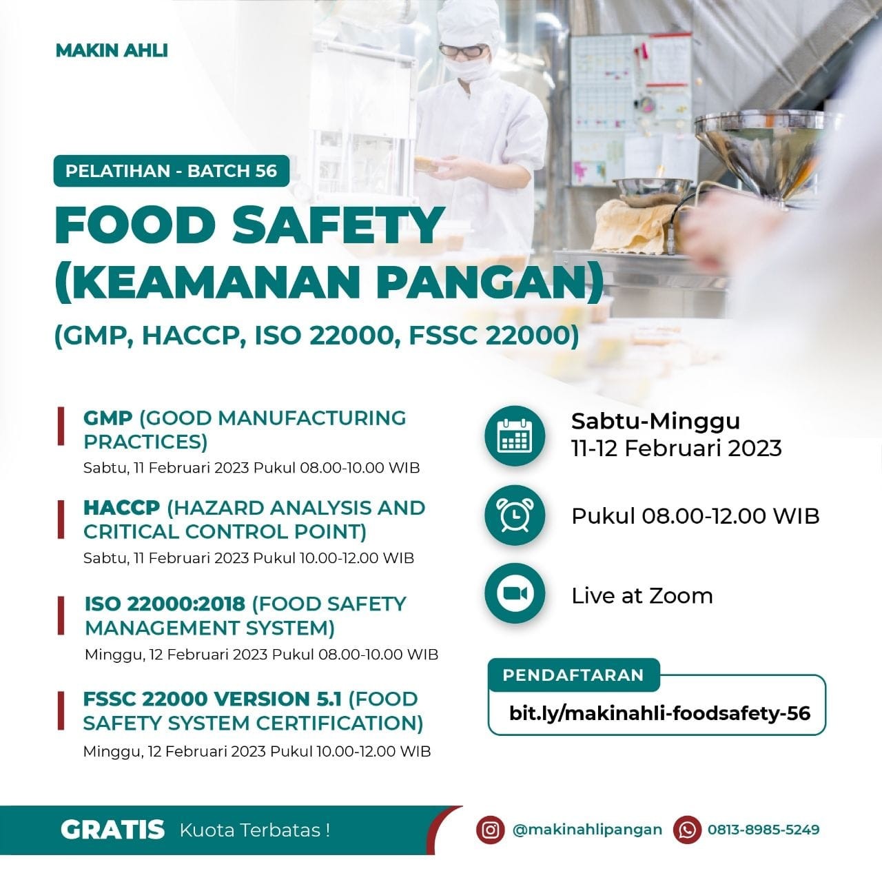 Pelatihan Good Safety Gratis 