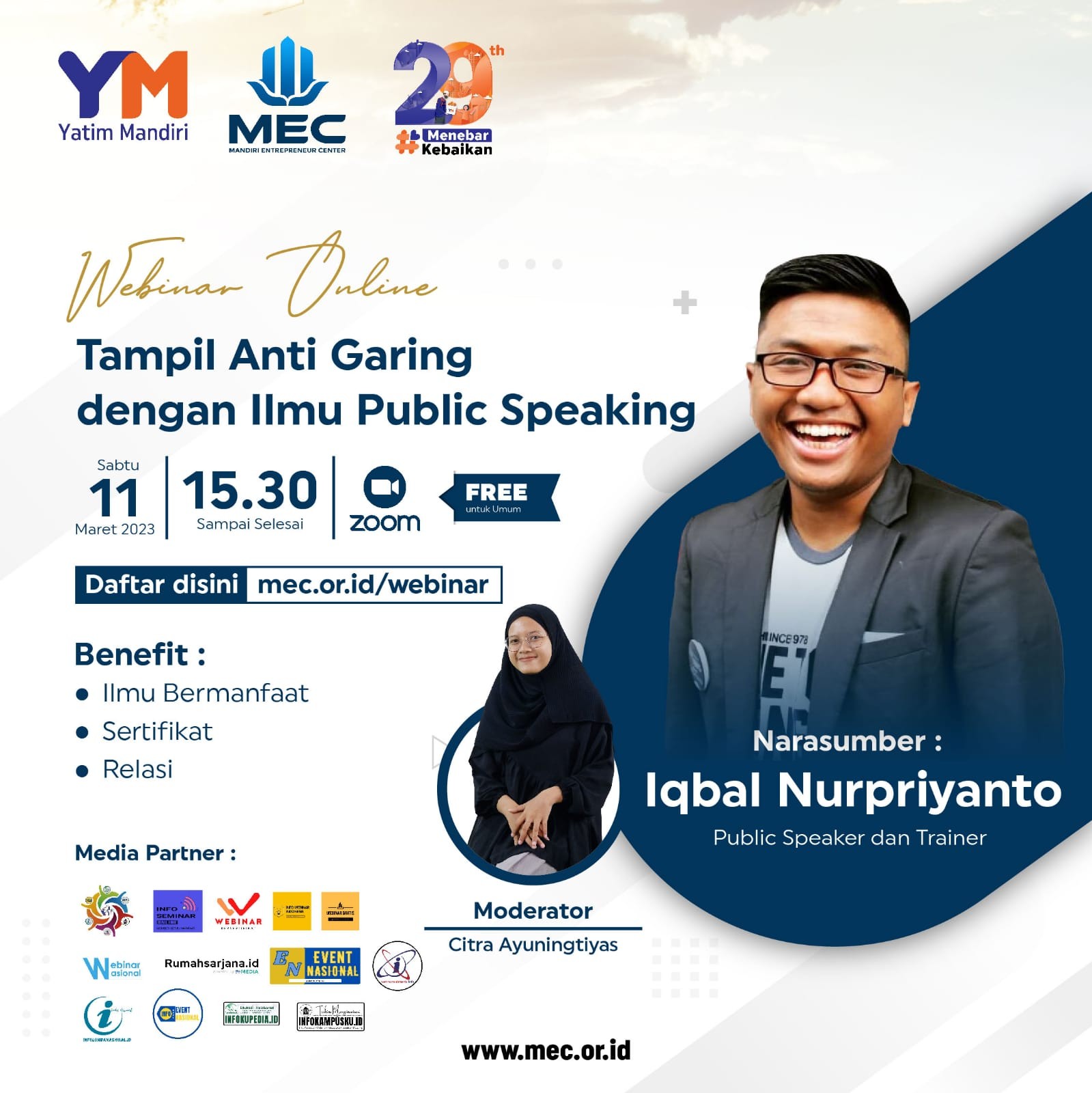 Tampil anti Garing dengan Ilmu Public Speaking