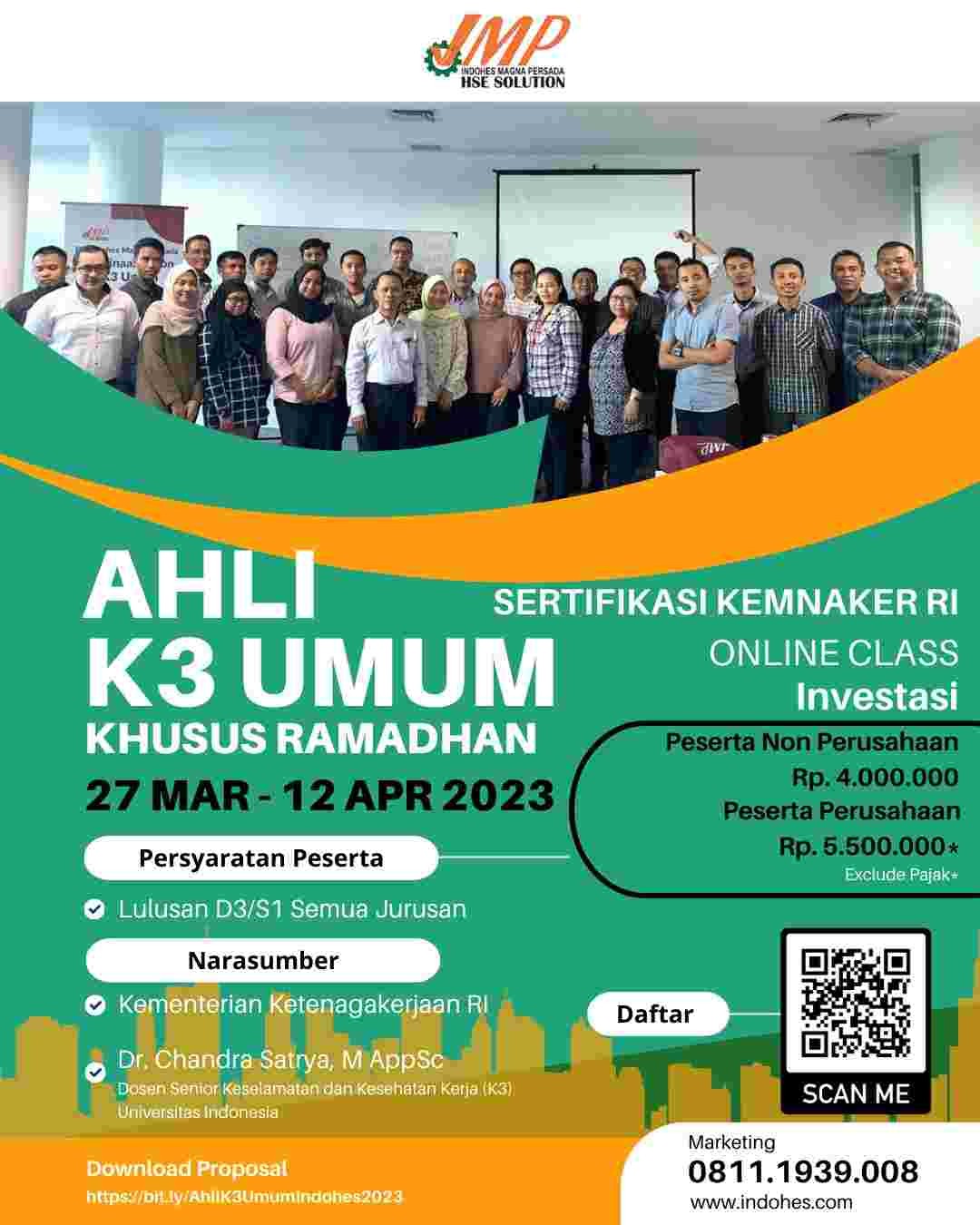 Ahli K3 Umum - Online Class