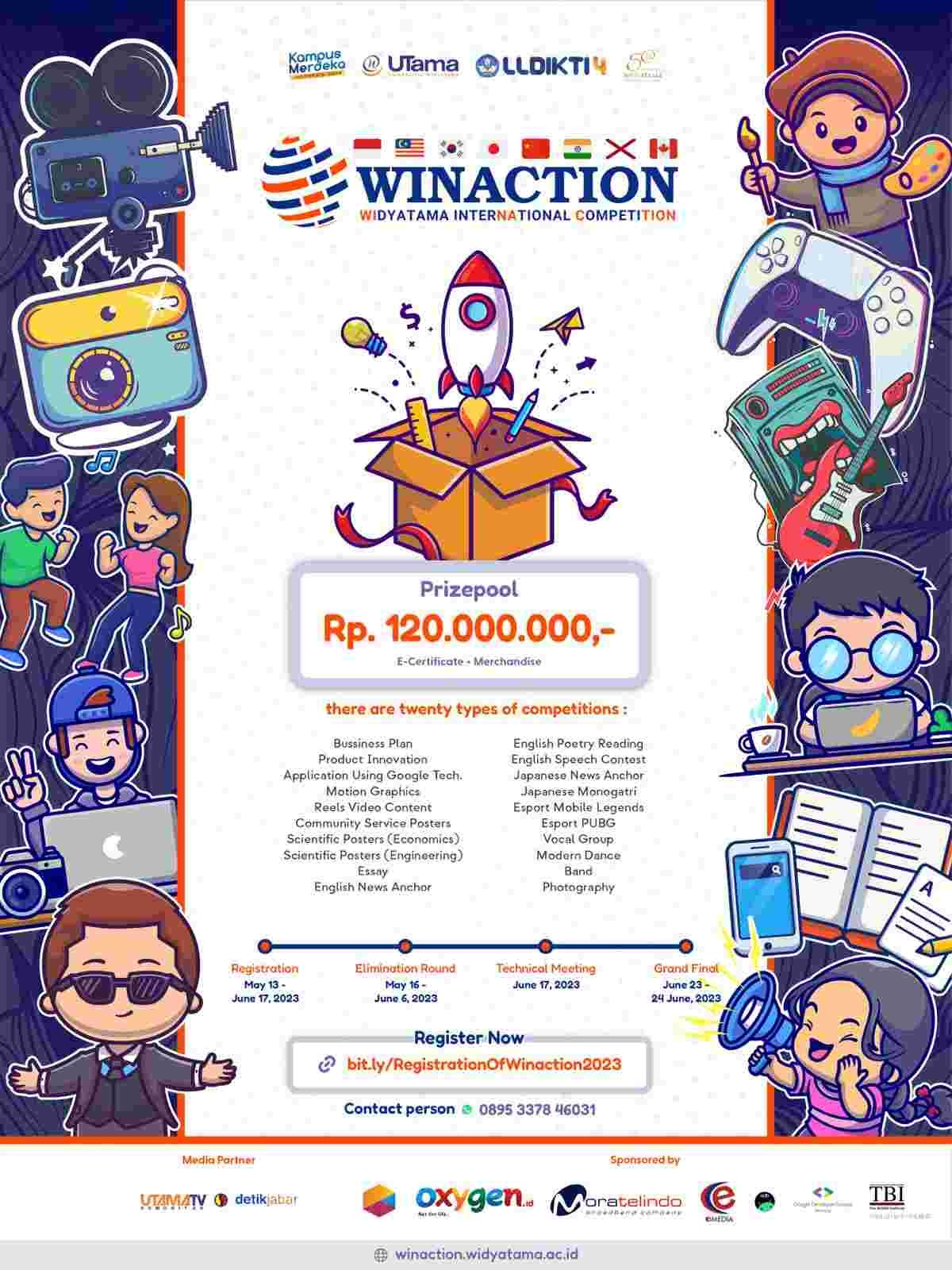 Widyatama International Competition (WINACTION) 2023