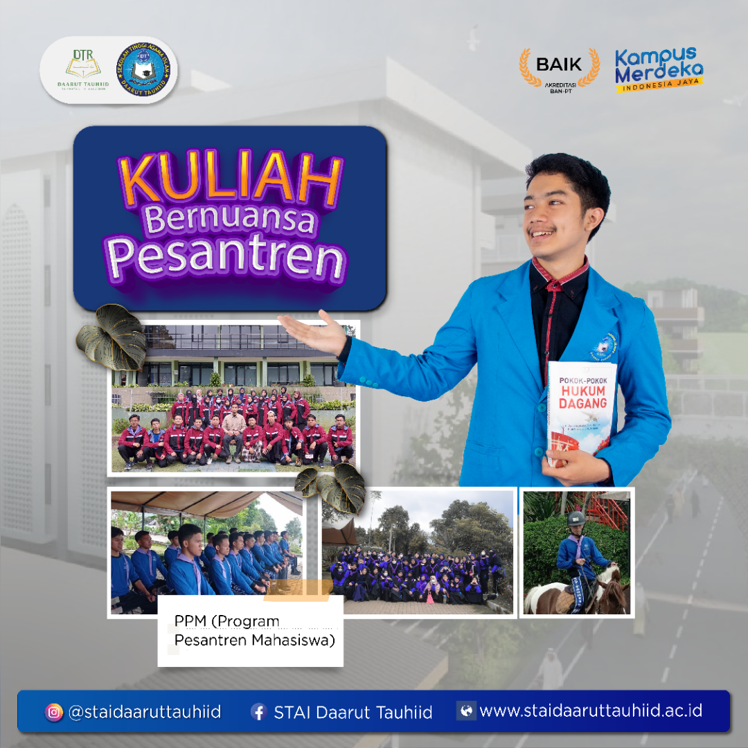 Pendaftaran Mahasiswa Baru STAI Darut Tauhid 