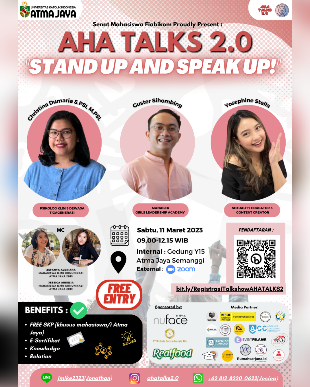 AHA TALKS 2.0: STAND UP AND SPEAK UP