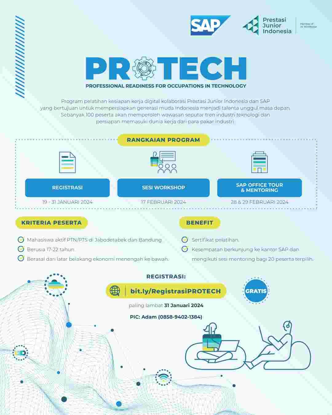 SAP Protech (Professional Readiness for Occupations in Technology)